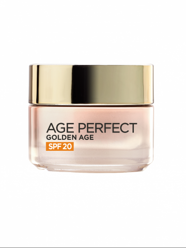 L'Oréal Paris Age Perfect Golden Age Crema de Día con protección solar SPF 20 Pieles Maduras y Apagadas