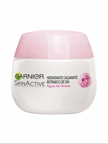 Garnier Skin Active gama Botánica hidratante calmante con agua de rosas 50 ml