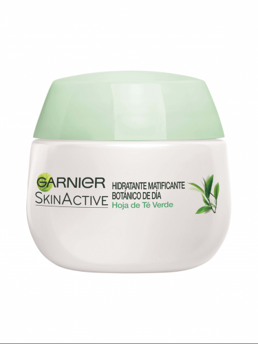 Garnier Skin Active gama Botánica hidratante matificante con hoja de té verde 50 ml