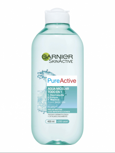 Garnier SkinActive Agua Micelar Pure Active - 400 ML