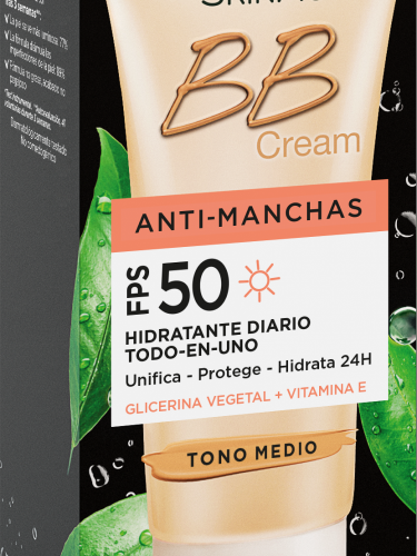 Garnier Skin Active BB Cream Anti-Manchas SPF 50 - 50ml