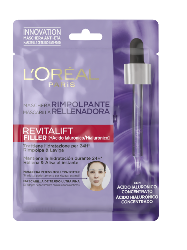 L´Oréal Paris Mascarilla Rellenadora de Revitalift Filler (+Ácido hialurónico)