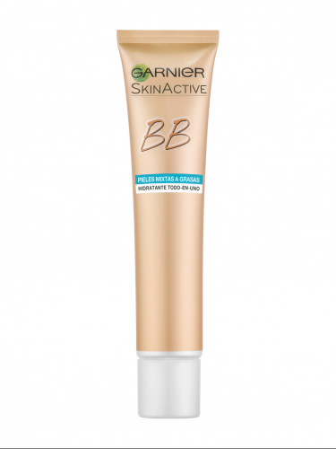 Garnier Skin Active BB Cream matificante crema correctora y anti imperfecciones pieles mixtas a grasas tono claro SPF20 con vitamina C - 40ml