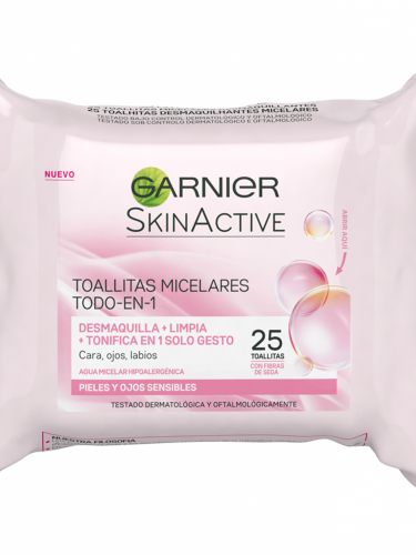 Garnier SkinActive Toallitas Desmaquillantes
